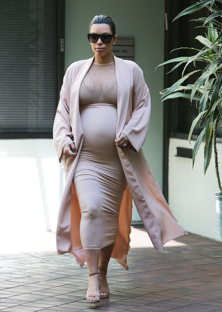 Kim Kardashian Baby Bump Pictures September 2015