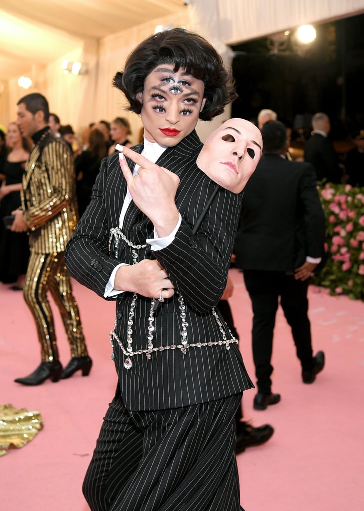 Ezra Miller at the 2019 Met Gala