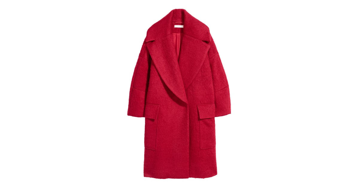h&m maxi coat