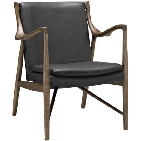 Modway Makeshift Leather Lounge Chair