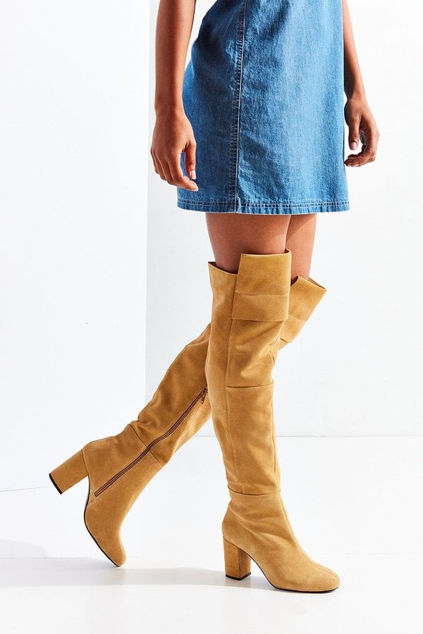 urban outfitters over the knee boots