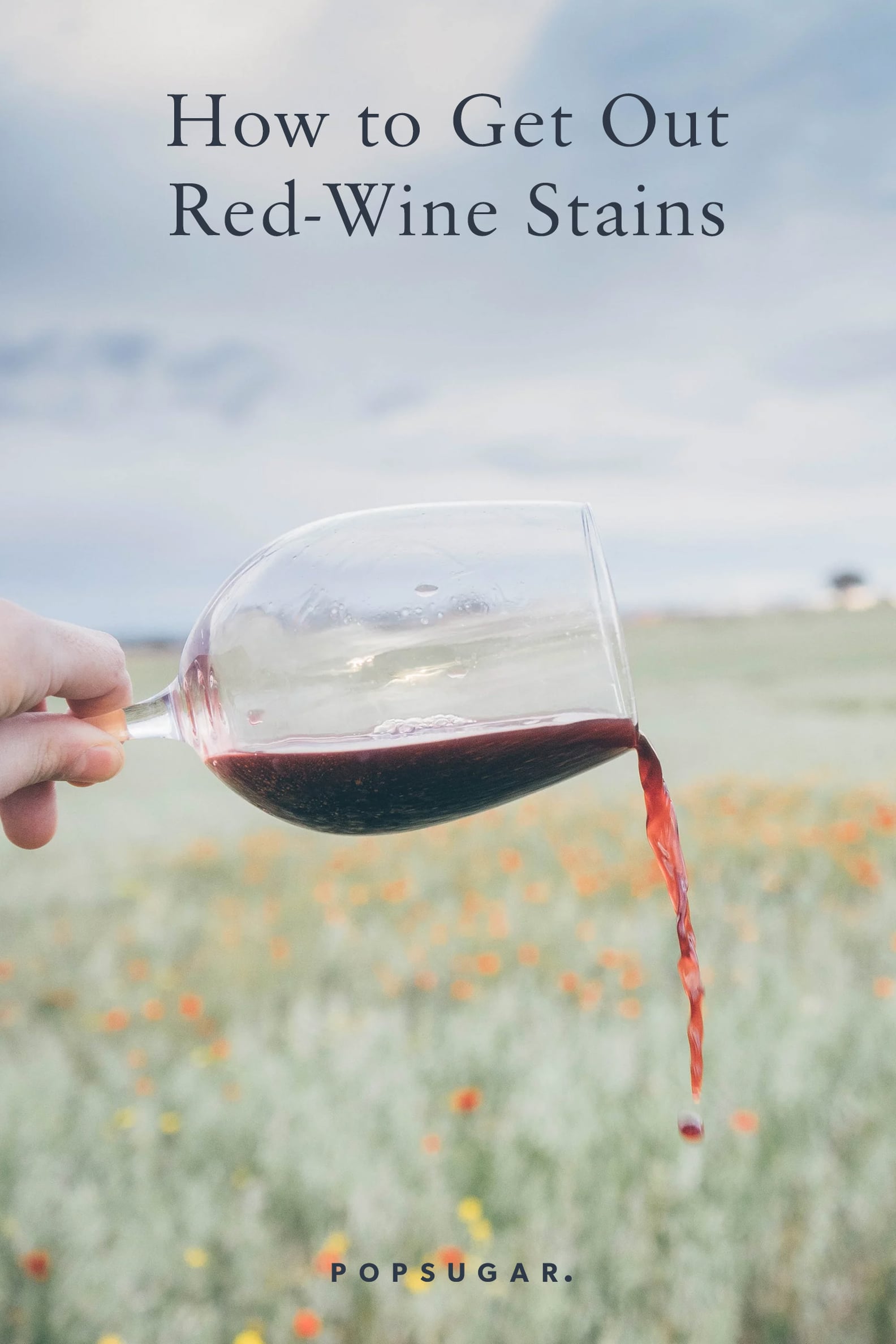 How to Get Out Red Wine Stains POPSUGAR Home