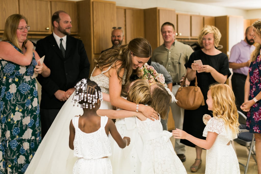 Teacher Has Class in Her Wedding
