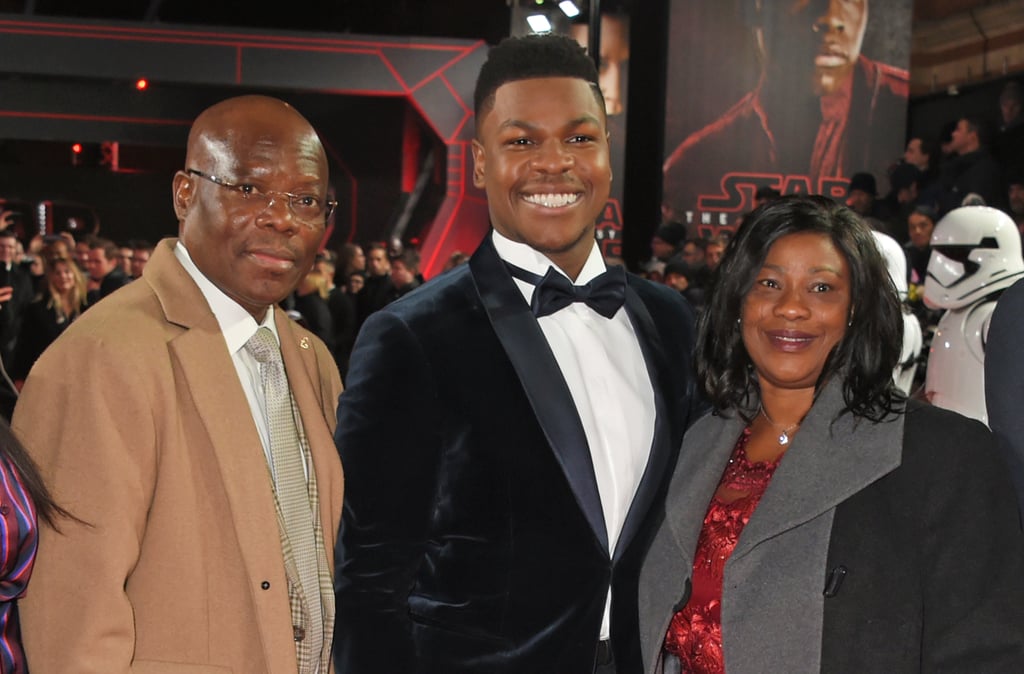 John Boyega and His Parents Samson and Abigail