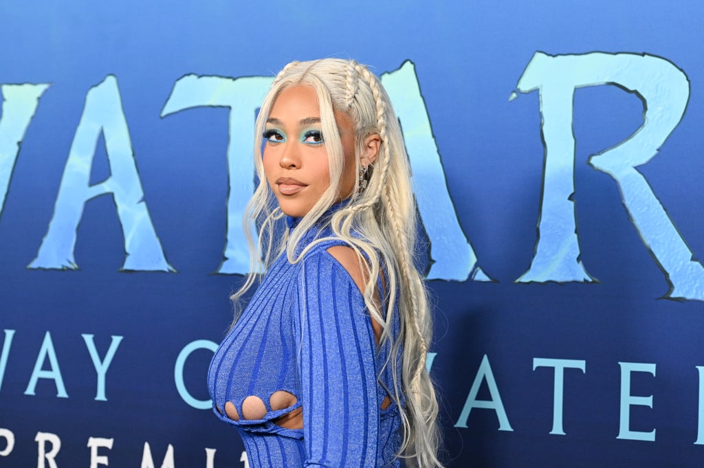 Jordyn Woods's Blond Hair at the Avatar 2 Premiere | Photos