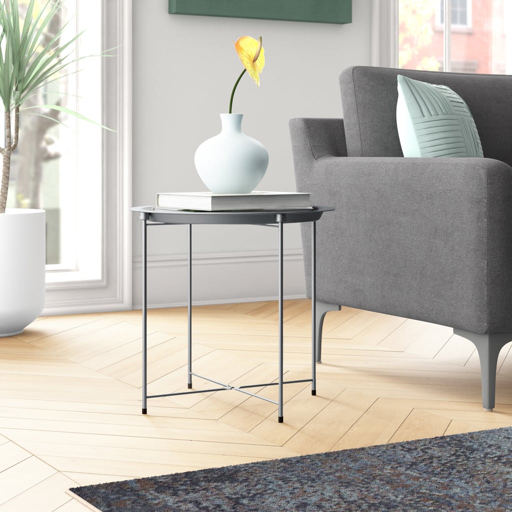 Karina Iron Tray Top End Table