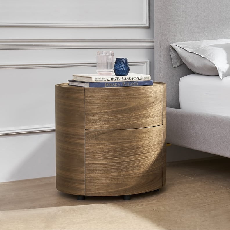 Best Bedroom Furniture: A Rounded Side Table