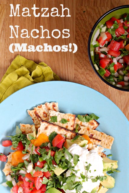 Matzo Nachos