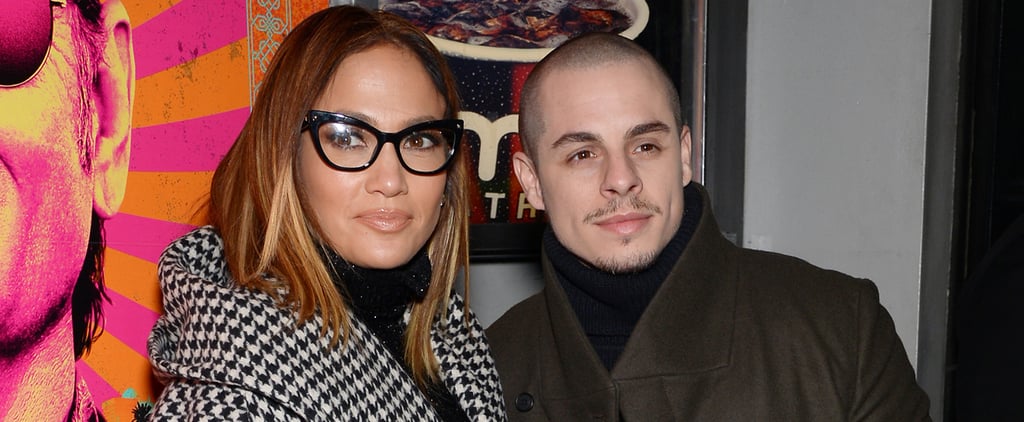Jennifer Lopez and Casper Smart at Rock the Kasbah Premiere
