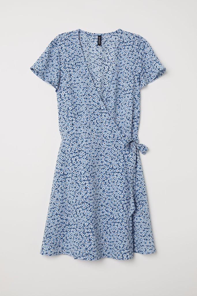 H&M Patterned Wrap Dress