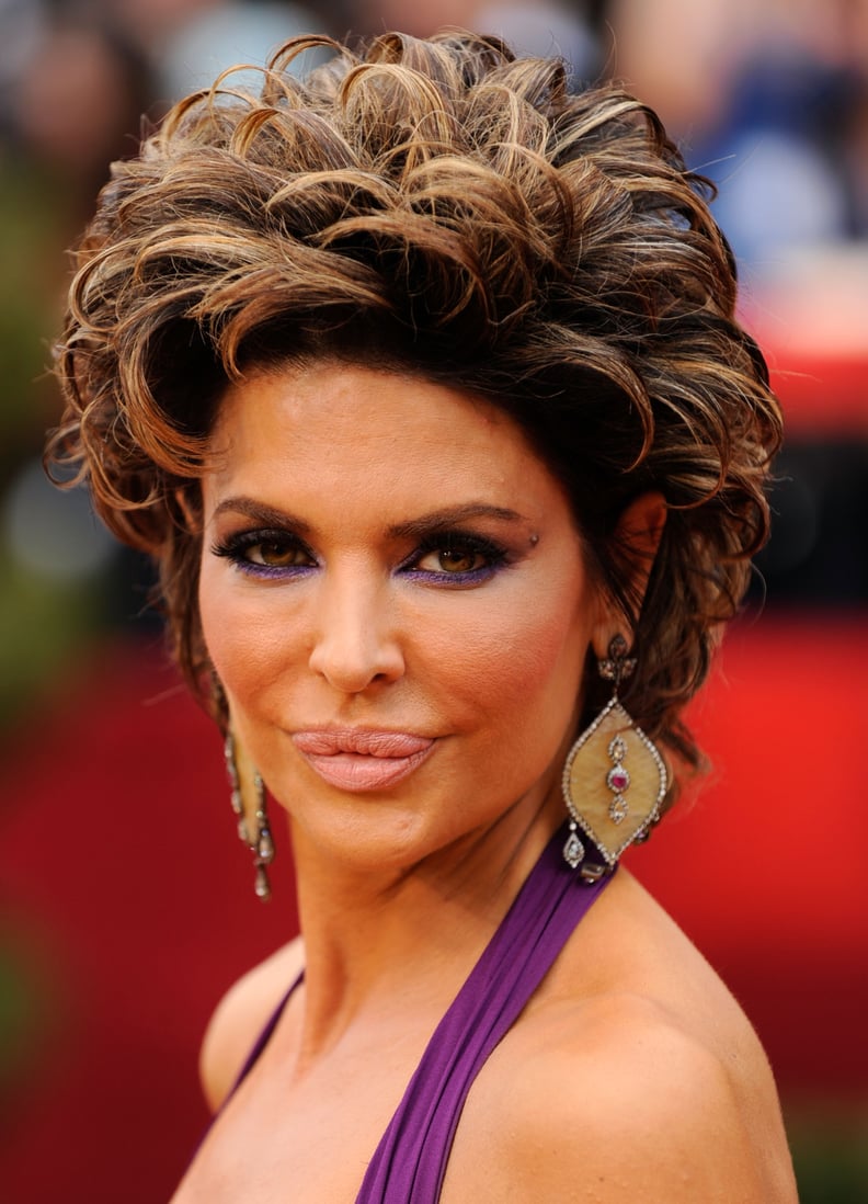 Lisa Rinna's Curled Pixie in 2009