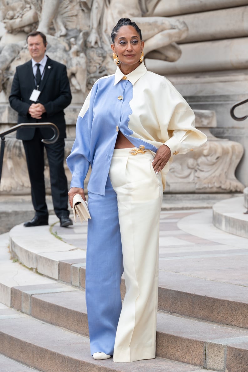Tracee Ellis Ross at the Schiaparelli Couture Show