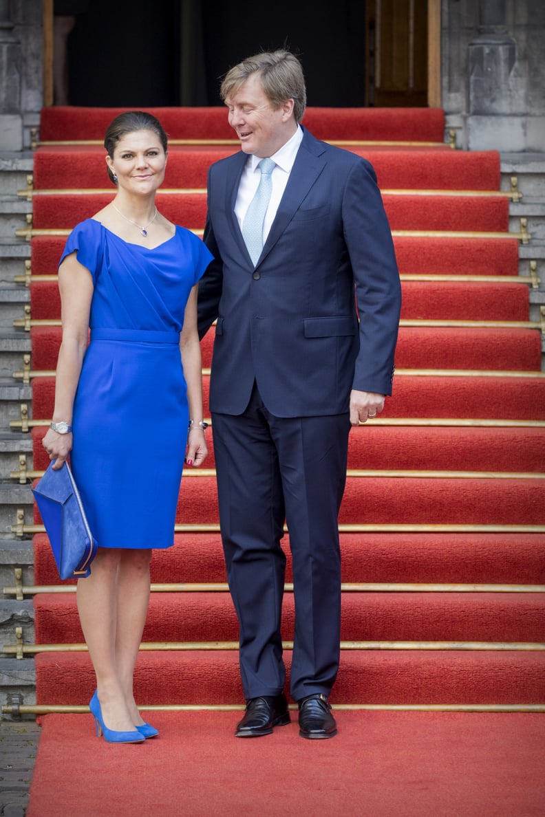 Princess Victoria and King Willem-Alexander of The Netherlands