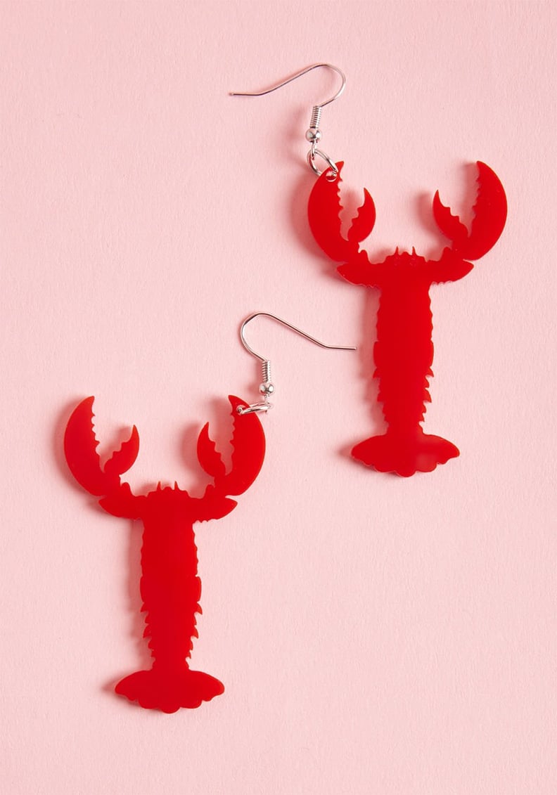 ModCloth Collectif Head Above Lobster Earrings