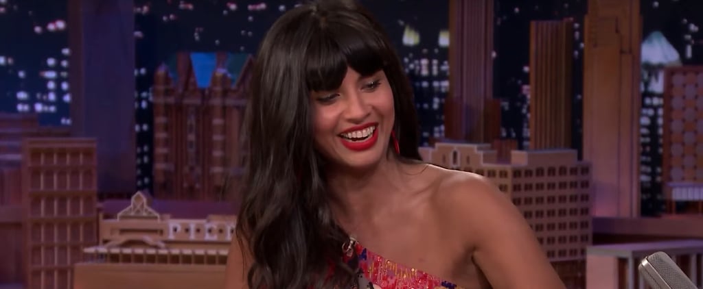 Watch Jameela Jamil Pull Hidden Snacks Out of Her Cleavage and Promptly Become My Hero