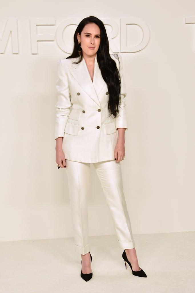 Rumer Willis at the Tom Ford Fall 2020 Show