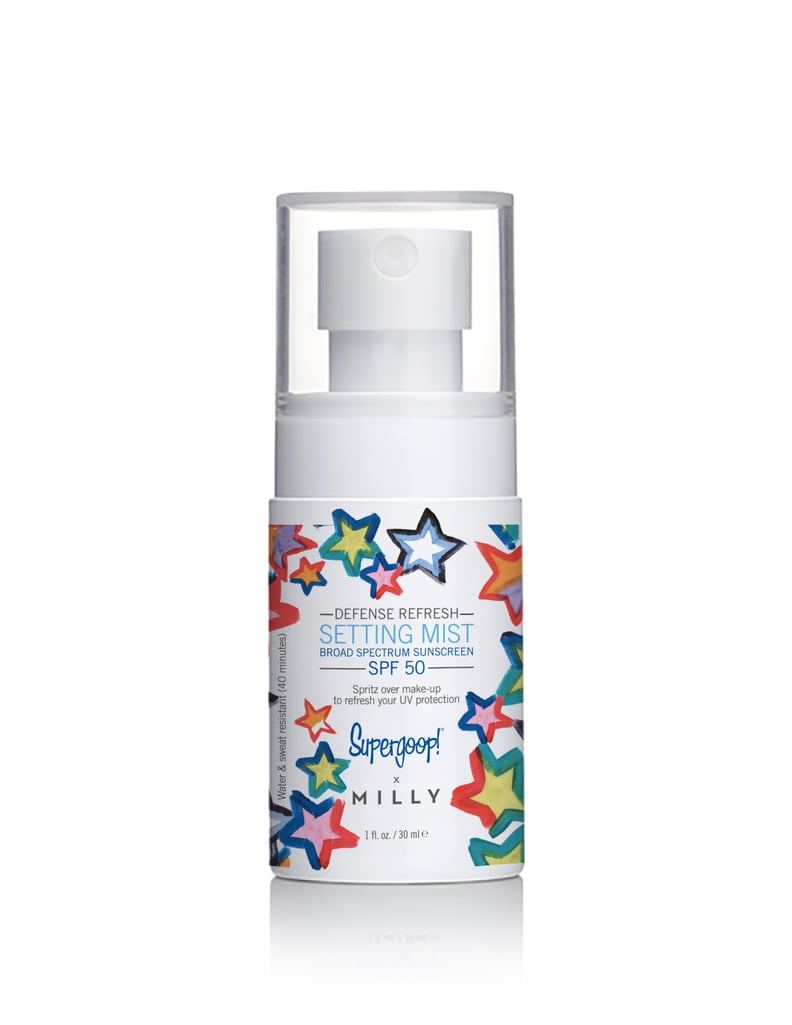 Supergoop x Milly Defense Refresh Setting Mist SPF 50