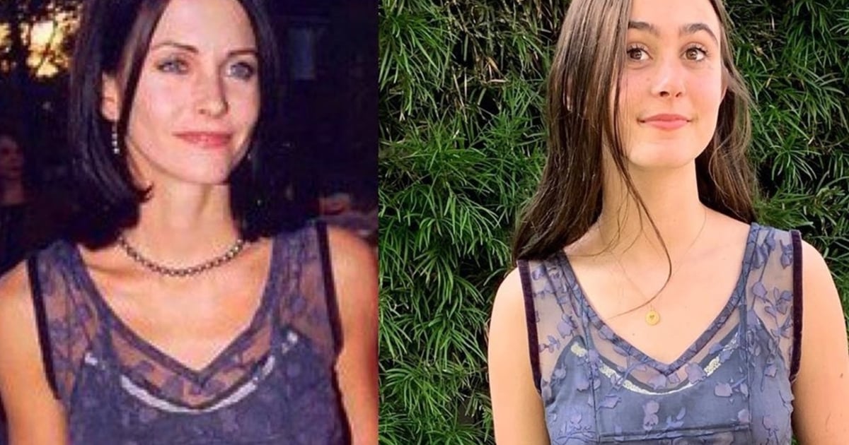 Courteney Cox S Daughter Borrowed Her Old Dress From The 90s And We Re Having Deja Vu Flipboard