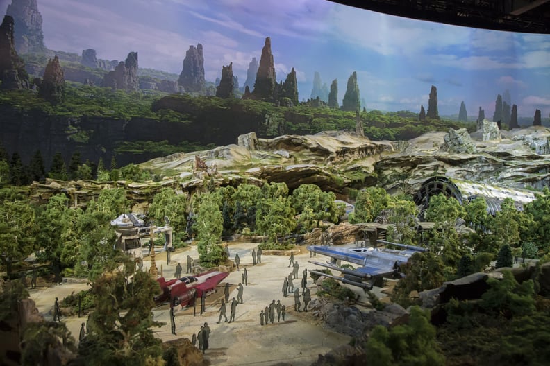 Artist Concept Drawings of Star Wars: Galaxy's Edge
