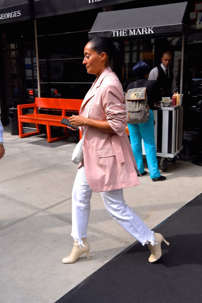 Tracee Ellis Ross's White Boots 2018