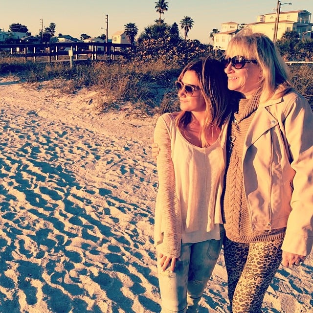 Ashley Tisdale posted a picture with her mom, Lisa, at the beach. "Happy Mothers Day to the most supportive and loving mom, I am so thankful for you. You do so much for our family and it doesn't go unnoticed. Love you mommy," she wrote. 
Source: Instagram user ashleytisdale