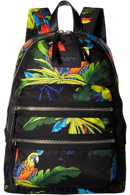 Marc Jacobs Parrot Printed Biker Backpack