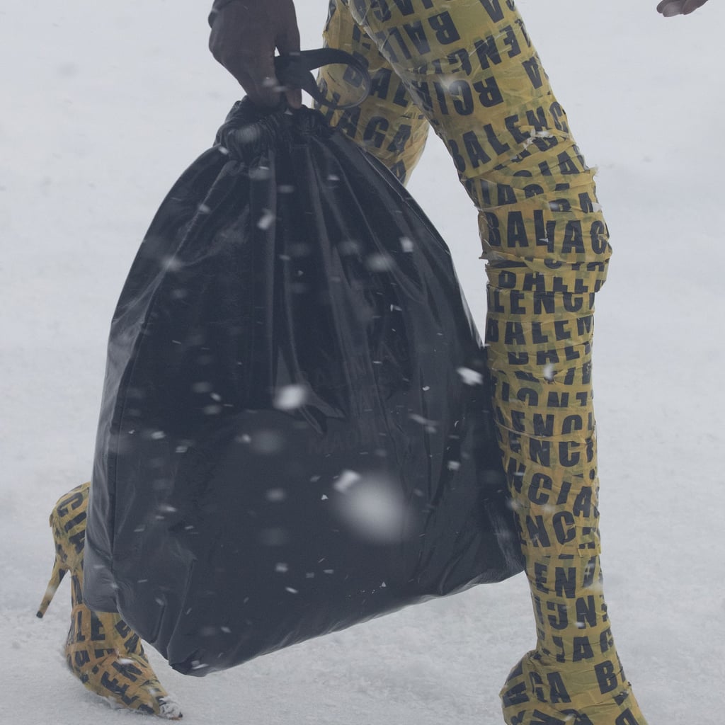 Kim Kardashian mocked for showing off new '$3K' Balenciaga 'trash bag'  after her wild yellow caution tape catsuit look