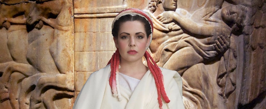 Ancient-Rome-Inspired Hair Tutorial
