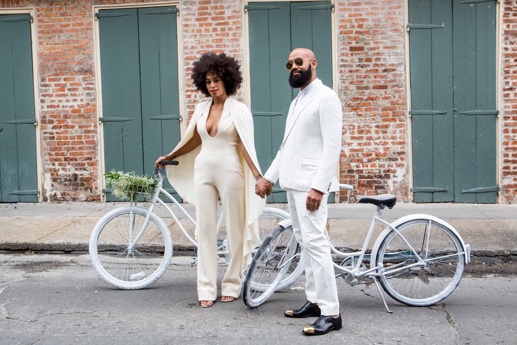 Bridal Suit Idea: Solange Knowles and Alan Ferguson in November 2014