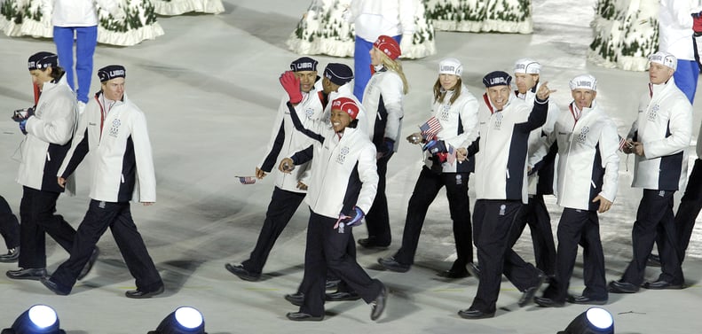 Team USA's Opening Ceremony Outfits at the Torino 2006 Winter Olympic Games