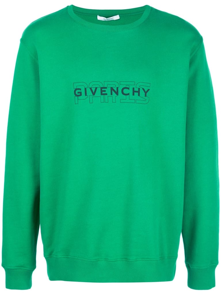 Givenchy Paris Logo Sweatshirt | Maddie Ziegler's Green 