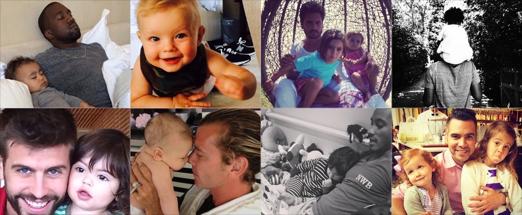 Celebrity Instagram Pictures From Father's Day 2014