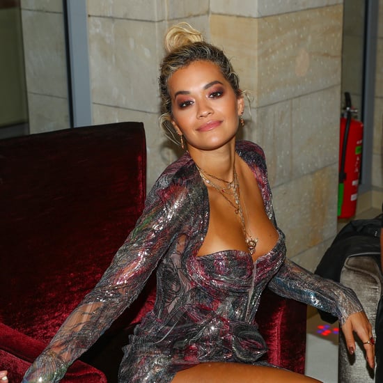 Rita Ora Hole-Punch Nails
