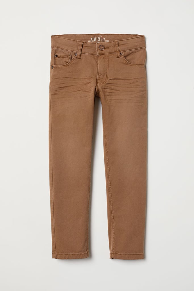 Slim-fit Twill Pants