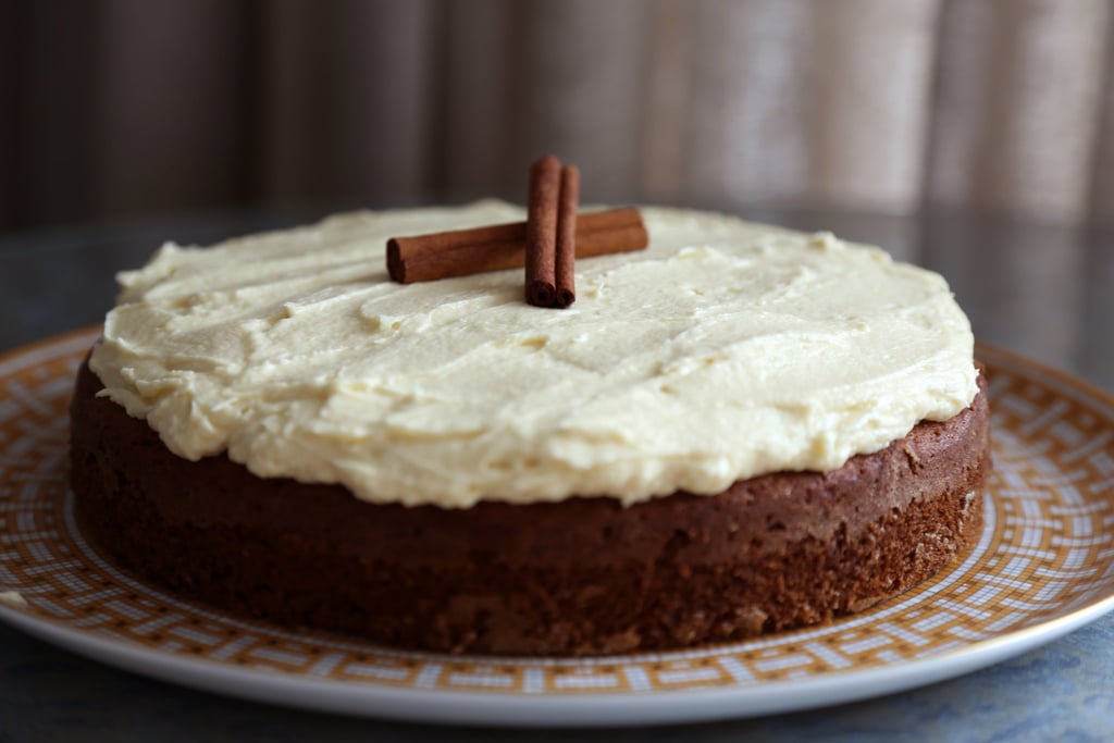 Pumpkin Cake With Cream Cheese Frosting