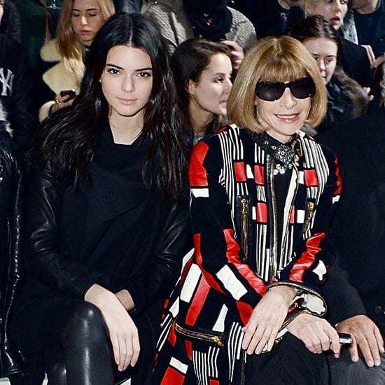 Kendall Jenner Sits Next to Anna Wintour at Fashion Show