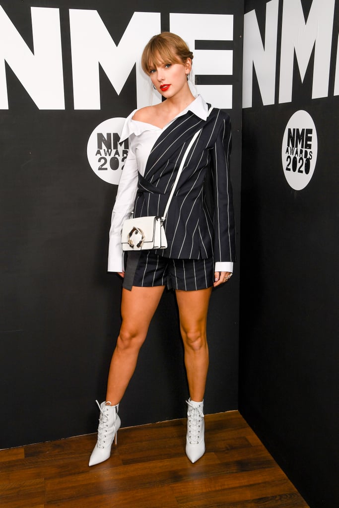 Taylor Swift at the NME Awards in Brixton 2020