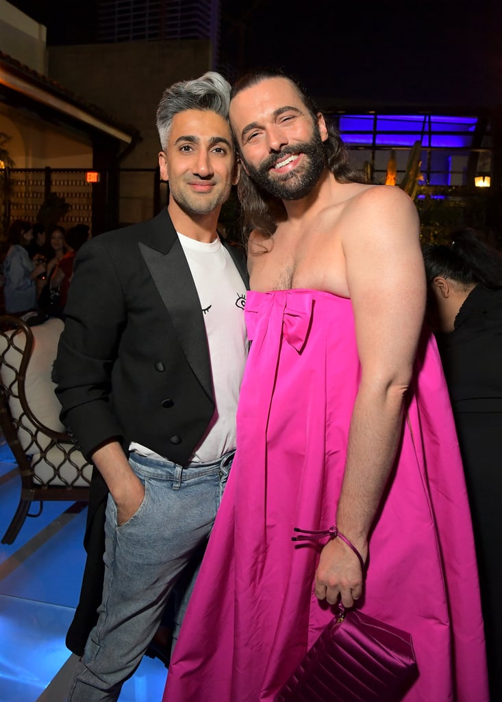 Jonathan Van Ness Wore Rochas Dress to the Creative Arts Emmy After Party