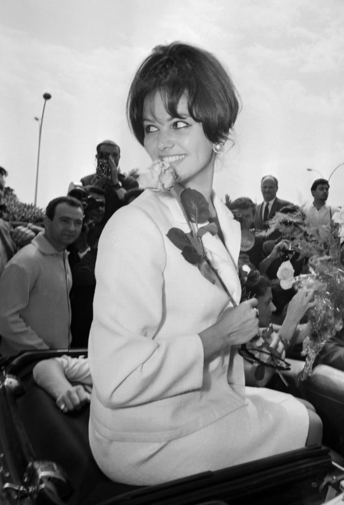 Legendary Italian actress Claudia Cardinale was greeted by fans as she arrived for a premiere in 1963.