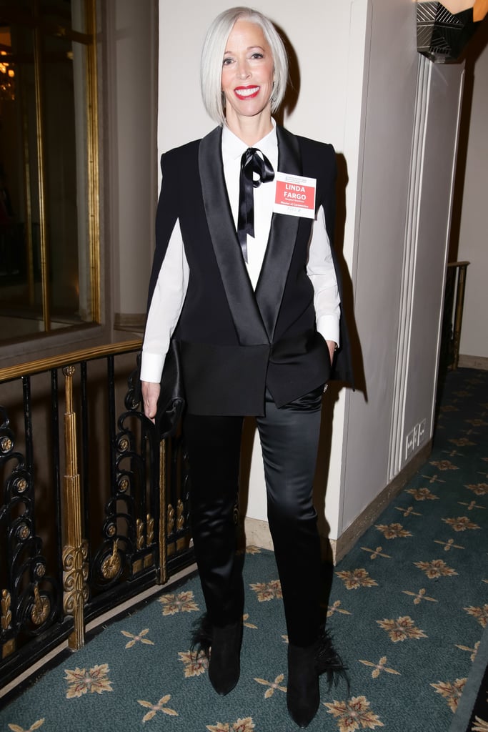 Linda Fargo at the YMA Fashion Scholarship Fund Awards.