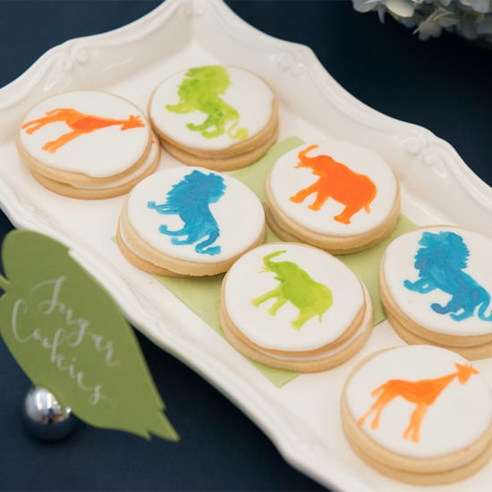Watercolor Safari Baby Shower