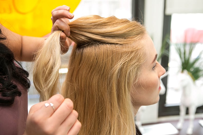 "Game of Thrones" Hairstyles Tutorial: Step 2