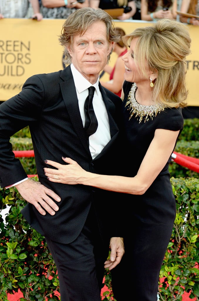 Felicity Huffman and William H Macy at the SAG Awards