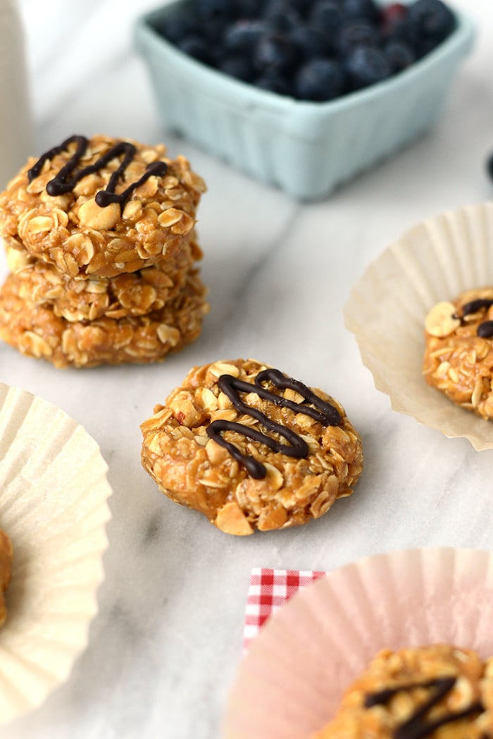 No-Bake Peanut Butter Cookies