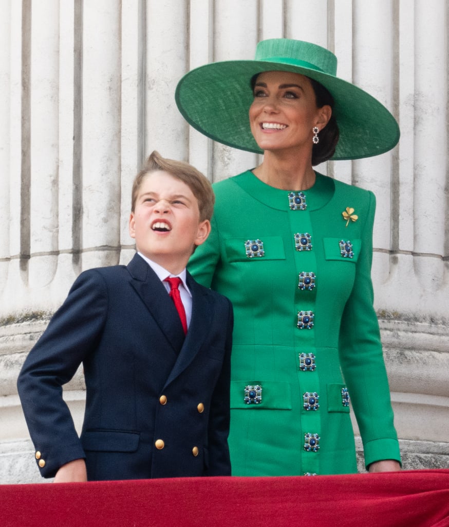 George, Charlotte, and Louis at Trooping the Colour 2023