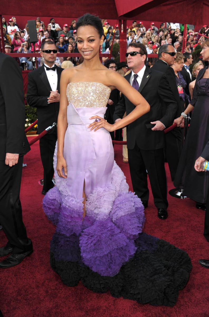 Zoe Saldana at the 2010 Academy Awards