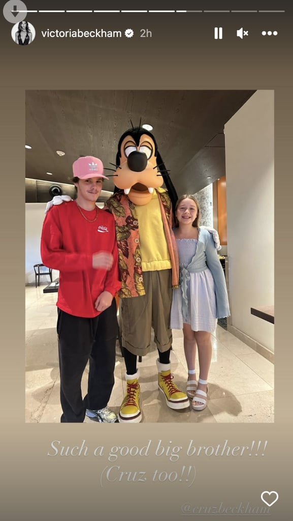 David, Victoria Beckham Take Family to Disney World | Photos