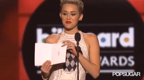 Miley Cyrus Couldn't Conceal Her Feelings When Justin Bieber Won in 2013