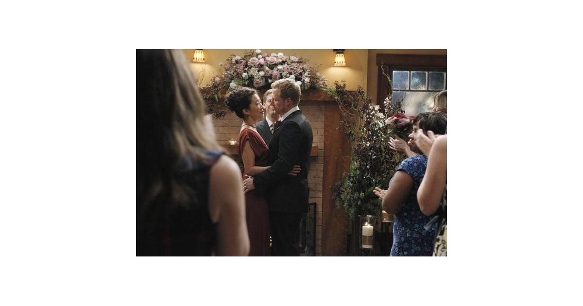 Cristina and Owen Best Grey's Anatomy Weddings POPSUGAR