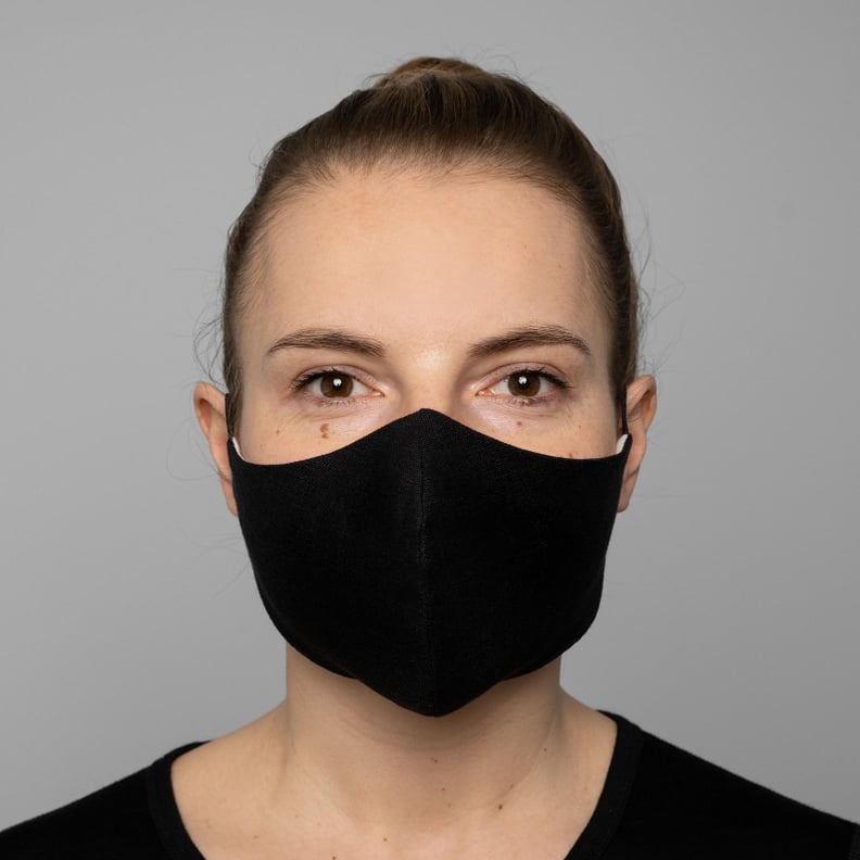 Black Protective Reusable Face Mask